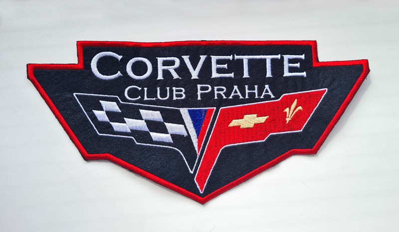 Nášivka na textil - Corvette